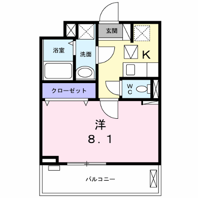 スプレッド与野 105【管理NO：1-025102201-01050】 ★家具家電は申し込み後に搬入します★ ★2026年11月上旬入居可能★の物件画像