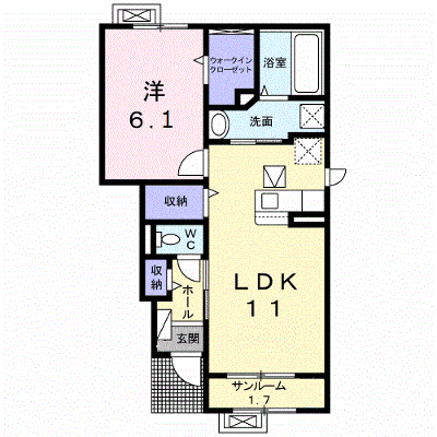 スプリング　ファインⅡ 105【管理NO：1-027051102-01050】 ★家具家電は申し込み後に搬入します★ ★2026年11月中旬入居可能★の物件画像
