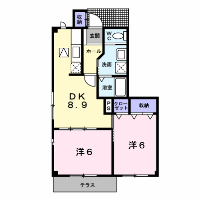 ドミールＫ３ 102【管理NO：1-010089001-01020】 ★家具家電は申し込み後に搬入します★ ★2026年11月下旬入居可能★の物件画像