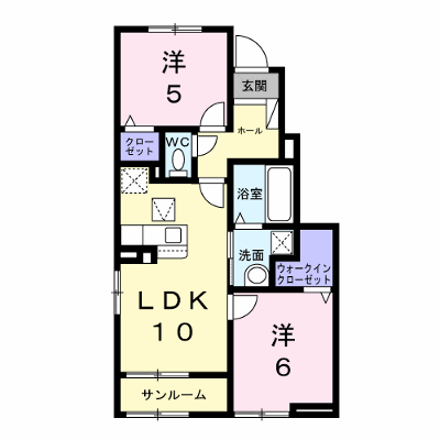 カーサ・コルーテ福 105【管理NO：1-028869001-01050】 ★家具家電は申し込み後に搬入します★ ★2027年03月上旬入居可能★の物件画像