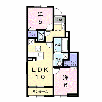 カーサ・コルーテ福 104【管理NO：1-028869001-01040】 ★家具家電は申し込み後に搬入します★ ★2027年03月上旬入居可能★の物件画像