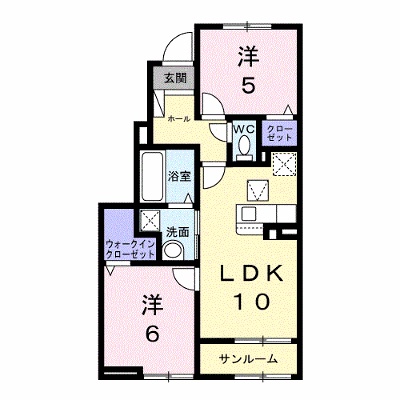 カーサ・コルーテ福 103【管理NO：1-028869001-01030】 ★家具家電は申し込み後に搬入します★ ★2027年03月上旬入居可能★の物件画像