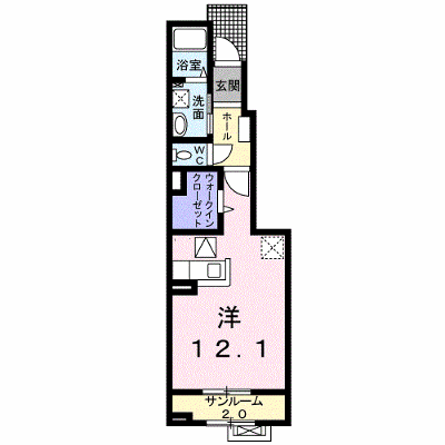 アンジュ・レーヴ 104【管理NO：1-023030001-01040】 ★家具家電は申し込み後に搬入します★ ★2026年10月中旬入居可能★の物件画像