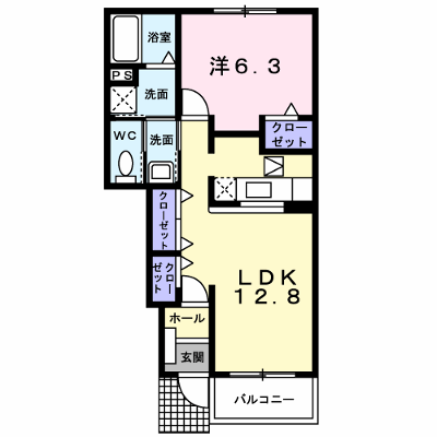 メゾン・アリコヴェール 102【管理NO：1-014009401-01020】 ★家具家電は申し込み後に搬入します★ ★2026年11月上旬入居可能★の物件画像