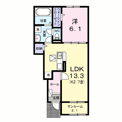 プティ　ボヌール 103【管理NO：1-028685801-01030】 ★家具家電は申し込み後に搬入します★ ★2027年01月下旬入居可能★の物件画像