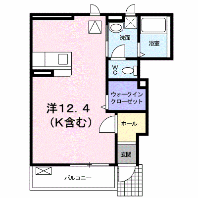ベル・アルカンシエル 102【管理NO：1-016368001-01020】 ★家具家電は申し込み後に搬入します★ ★2026年12月中旬入居可能★の物件画像