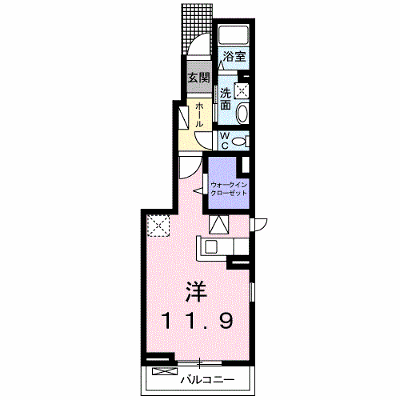キャトル　セゾンⅠ 101【管理NO：1-019544501-01010】 ★家具家電は申し込み後に搬入します★ ★2026年11月上旬入居可能★の物件画像