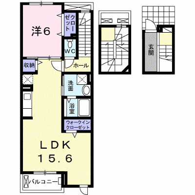 ルートメゾン 304【管理NO：1-020477201-03040】 ★家具家電は申し込み後に搬入します★の物件画像