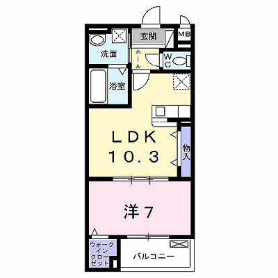メゾンドエフ 204【管理NO：1-027847801-02040】 ★家具家電は申し込み後に搬入します★ ★2026年11月中旬入居可能★の物件画像