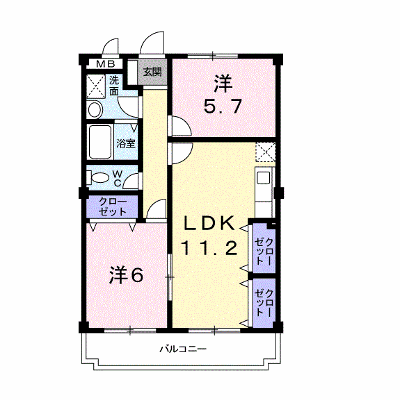 アメニティ前栽２号館 203【管理NO：1-003776102-02030】 ★家具家電は申し込み後に搬入します★ ★2026年10月下旬入居可能★の物件画像