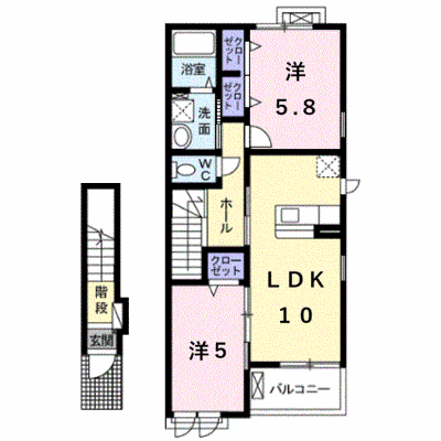 Ｒｏｙａｌ　Ｌｉｆｅ 206【管理NO：1-021864901-02050】 ★家具家電は申し込み後に搬入します★ ★2026年10月上旬入居可能★の物件画像
