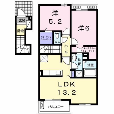 グレイス　リーフ　葵 203【管理NO：1-023597201-02030】 ★家具家電は申し込み後に搬入します★ ★2026年10月上旬入居可能★の物件画像
