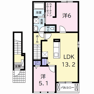 ライオンハートＢ 203【管理NO：1-019714802-02030】 ★家具家電は申し込み後に搬入します★ ★2026年11月上旬入居可能★の物件画像