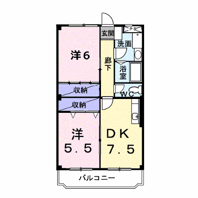 ルレーブ・ロイヤル 202【管理NO：1-005966001-02020】 ★家具家電は申し込み後に搬入します★ ★2026年11月上旬入居可能★の物件画像