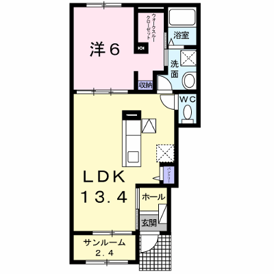 エム・シャルム善通寺Ⅰ 104【管理NO：1-020797601-01040】 ★家具家電は申し込み後に搬入します★ ★2026年11月上旬入居可能★の物件画像