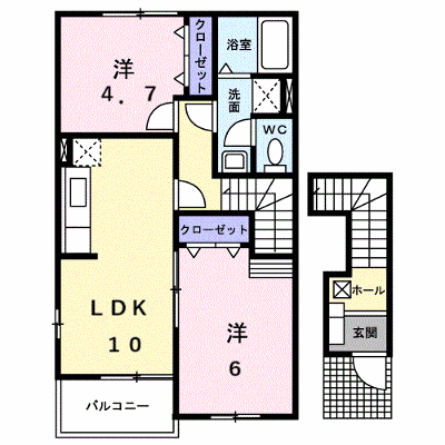 ソル・サリエンテ　Ａ 201【管理NO：1-013229801-02010】 ★家具家電は申し込み後に搬入します★ ★2026年11月上旬入居可能★の物件画像