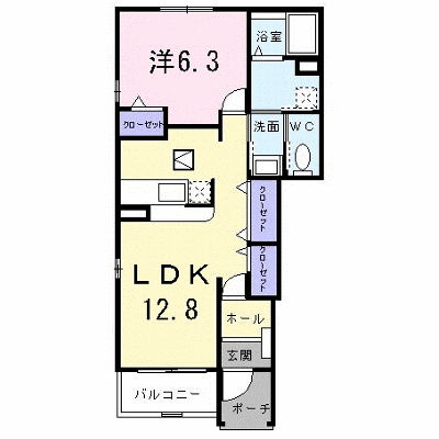 オ・ソレイユＡ 101【管理NO：1-013092801-01010】 ★家具家電は申し込み後に搬入します★ ★2026年11月上旬入居可能★の物件画像