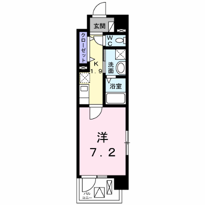 オンフォレスト・吉島 504【管理NO：1-023839201-05040】 ★家具家電は申し込み後に搬入します★ ★2026年10月下旬入居可能★の物件画像