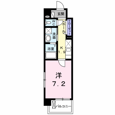 オンフォレスト・吉島 201【管理NO：1-023839201-02010】 ★家具家電は申し込み後に搬入します★ ★2026年10月上旬入居可能★の物件画像