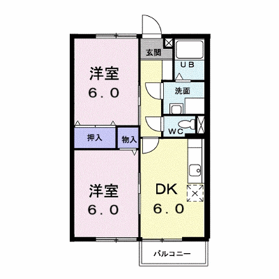 パラッツオ浜田 104【管理NO：1-006150801-01040】 ★家具家電は申し込み後に搬入します★ ★2026年11月中旬入居可能★の物件画像