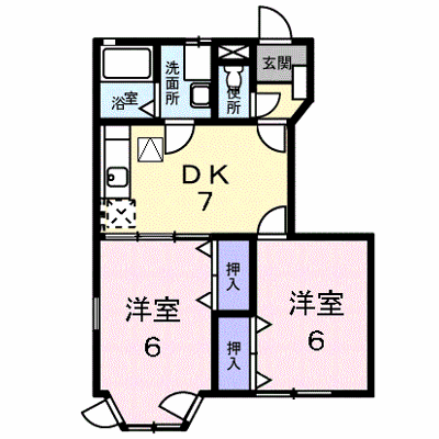 サンセール・Ⅴ 103【管理NO：1-011361301-01030】 ★家具家電は申し込み後に搬入します★の物件画像
