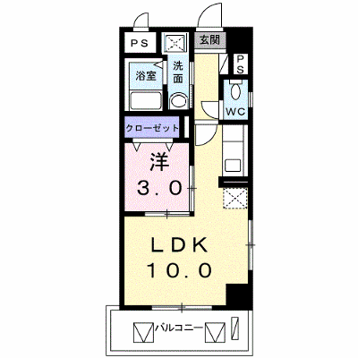 アークヒルズⅡ 401【管理NO：1-024791101-04010】 ★家具家電は申し込み後に搬入します★の物件画像