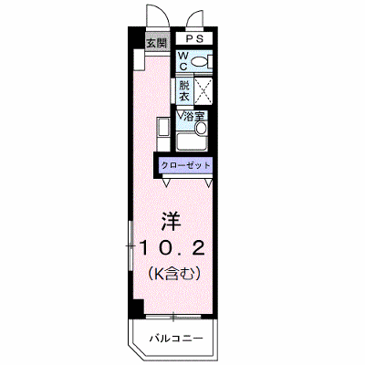 エレガンスゆい 304【管理NO：1-012208501-03040】 ★家具家電は申し込み後に搬入します★の物件画像