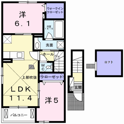 フリージア 201【管理NO：1-021872601-02010】 ★家具家電は申し込み後に搬入します★の物件画像