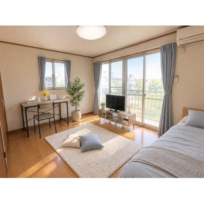 ◤　Monthly Stay千秋中島町Ⅰ　◢　🅿️駐車場有｜📶Wi-Fi完備｜👔法人限定｜🚭禁煙の物件画像