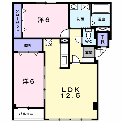 コンパーノＢ 101【管理NO：1-012645102-01010】 ★家具家電は申し込み後に搬入します★の物件画像