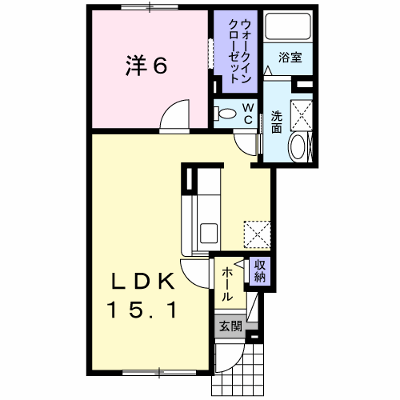 ボヌール 101【管理NO：1-020090101-01010】 ★家具家電は申し込み後に搬入します★ ★2026年11月上旬入居可能★の物件画像
