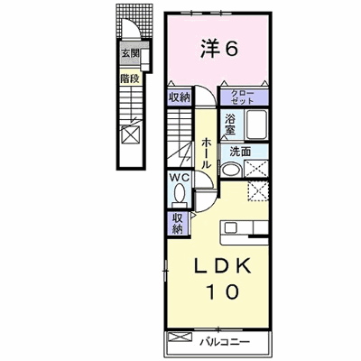 寿町イリーデ 204【管理NO：1-014377501-02040】 ★家具家電は申し込み後に搬入します★ ★2026年11月上旬入居可能★の物件画像