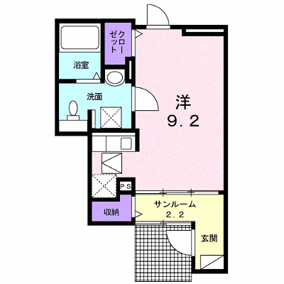 カーサ　プリマベーラ 102【管理NO：1-020968701-01020】 ★家具家電は申し込み後に搬入します★ ★2026年11月中旬入居可能★の物件画像