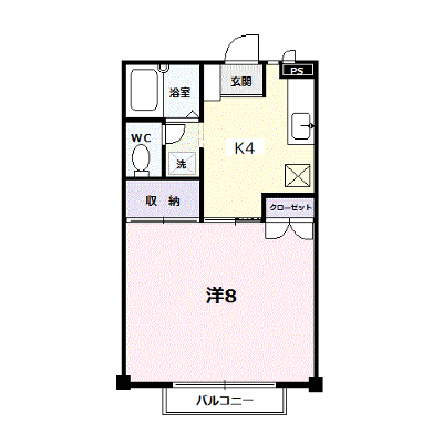 レーベンハイツＢ 101【管理NO：1-007482901-01010】 ★家具家電は申し込み後に搬入します★ ★2026年11月上旬入居可能★の物件画像