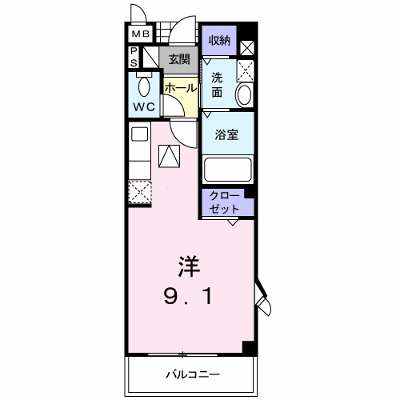 マーベラスＢ 101【管理NO：1-014257902-01010】 ★家具家電は申し込み後に搬入します★の物件画像