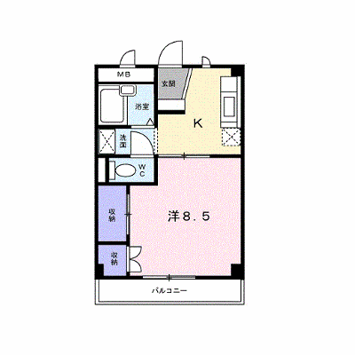 メゾンアヴェニール 204【管理NO：1-010167601-02040】 ★家具家電は申し込み後に搬入します★ ★2026年11月上旬入居可能★の物件画像