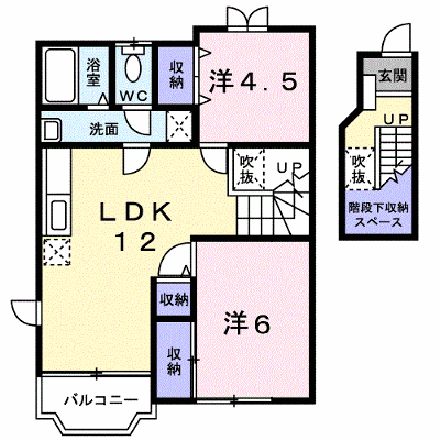 フロレスタ 203【管理NO：1-009464601-02030】 ★家具家電は申し込み後に搬入します★ ★2026年10月下旬入居可能★の物件画像