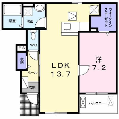コージコート・５ 104【管理NO：1-021938101-01040】 ★家具家電は申し込み後に搬入します★ ★2026年10月中旬入居可能★の物件画像