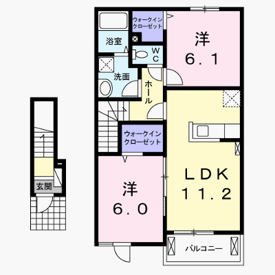 ル・レーヴＢ 203【管理NO：1-019095002-02030】 ★家具家電は申し込み後に搬入します★ ★2026年11月上旬入居可能★の物件画像