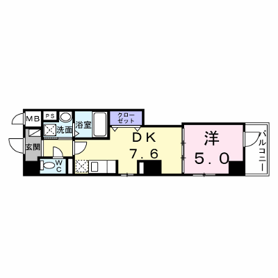 アドア・メディテレーニアン 303【管理NO：1-025876201-03030】 ★家具家電は申し込み後に搬入します★ ★2026年10月上旬入居可能★の物件画像