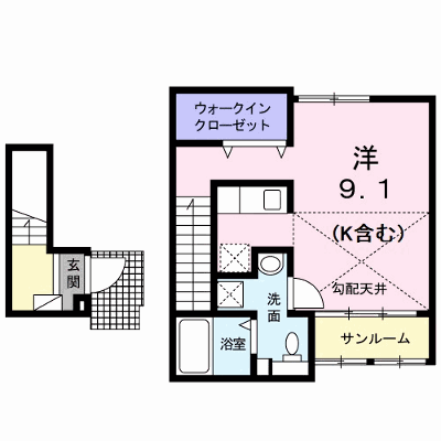 ポプラ 202【管理NO：1-023992201-02020】 ★家具家電は申し込み後に搬入します★ ★2026年10月中旬入居可能★の物件画像