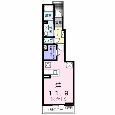 リアン・ヴェール 104【管理NO：1-021894301-01040】 ★家具家電は申し込み後に搬入します★ ★2026年10月中旬入居可能★の物件画像