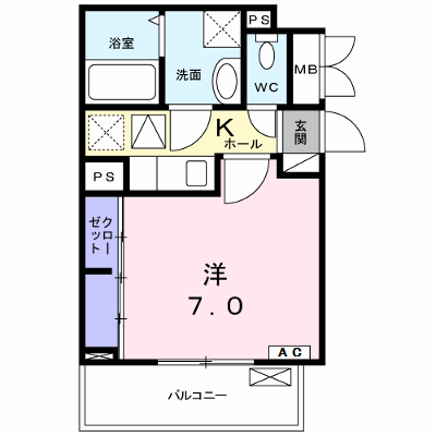 リアン・アミ 101【管理NO：1-025779001-01010】 ★家具家電は申し込み後に搬入します★の物件画像