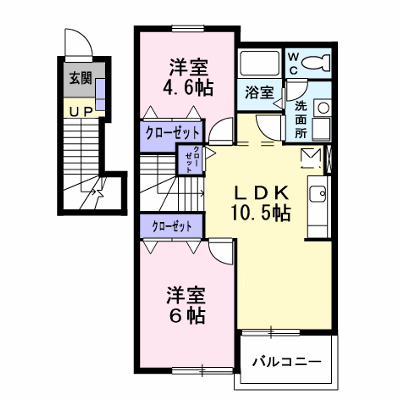 マーヴェラス 202【管理NO：1-011117901-02020】 ★家具家電は申し込み後に搬入します★ ★2026年11月上旬入居可能★の物件画像