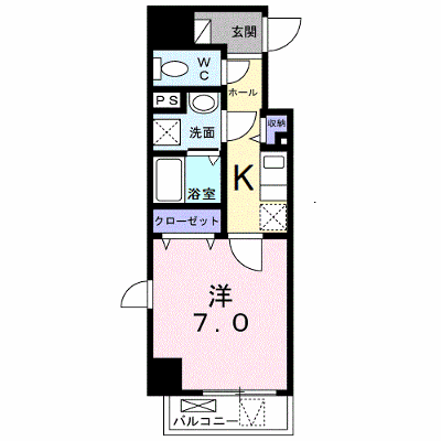 ＡＦＣレジデンス・Ⅶ 605【管理NO：1-025572501-06040】 ★家具家電は申し込み後に搬入します★の物件画像