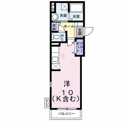 フェリシダージ 202【管理NO：1-017799401-02020】 ★家具家電は申し込み後に搬入します★ ★2026年10月上旬入居可能★の物件画像