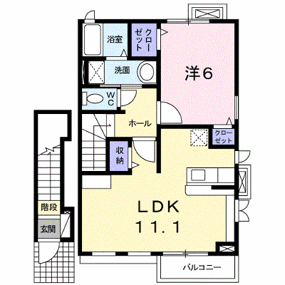 アイムス青山 203【管理NO：1-016372901-02030】 ★家具家電は申し込み後に搬入します★ ★2026年10月中旬入居可能★の物件画像