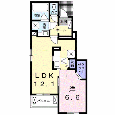 グレイス　ガーデン　Ⅱ 103【管理NO：1-024841202-01030】 ★家具家電は申し込み後に搬入します★の物件画像