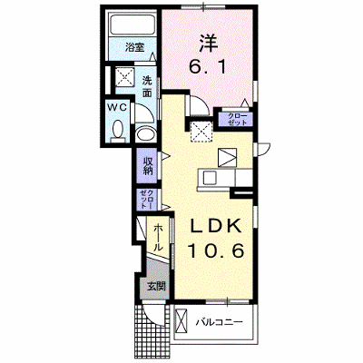 クレア 105【管理NO：1-023706101-01040】 ★家具家電は申し込み後に搬入します★の物件画像