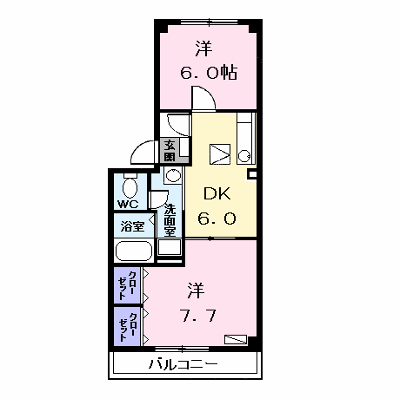 サニーガーデン 202【管理NO：1-012016001-02020】 ★家具家電は申し込み後に搬入します★ ★2026年11月中旬入居可能★の物件画像